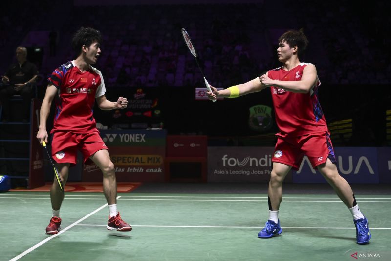 Ganda putra China juara Indonesia Open