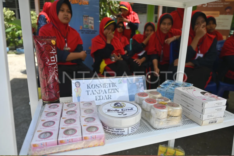 Sosialisasi kosmetik dan bahan pangan berbahaya di Palu