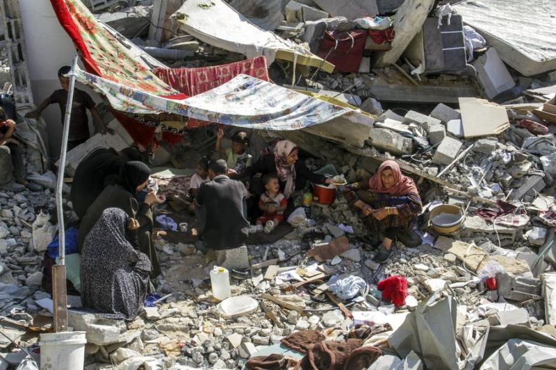 330.000 ton limbah padat timbulkan risiko kesehatan bagi warga Gaza