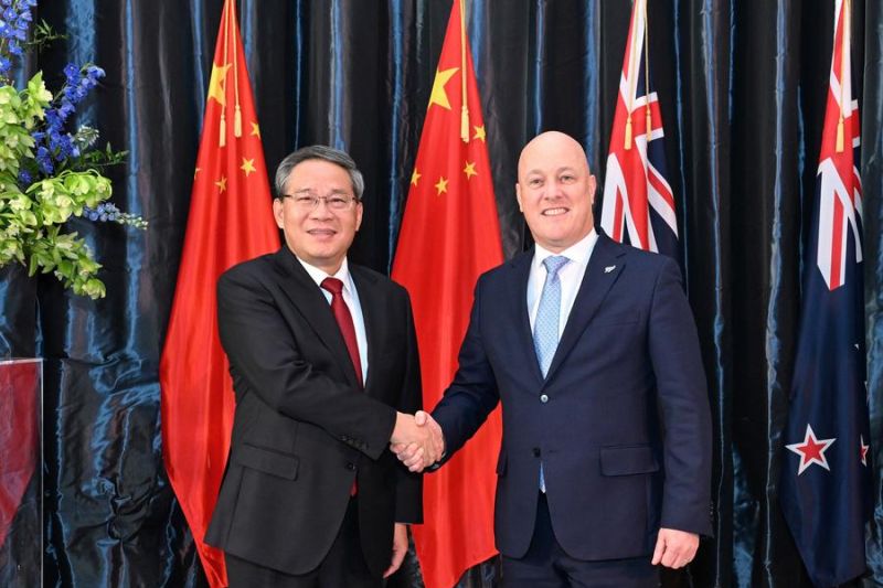 China dan Selandia Baru bertekad genjot kerja sama perdagangan