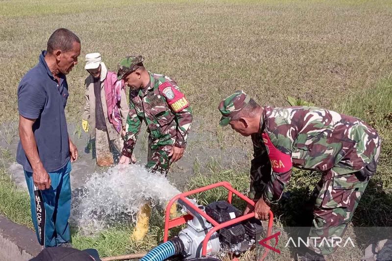 Distan salurkan pompa air bantuan Kementan kepada petani Aceh Besar