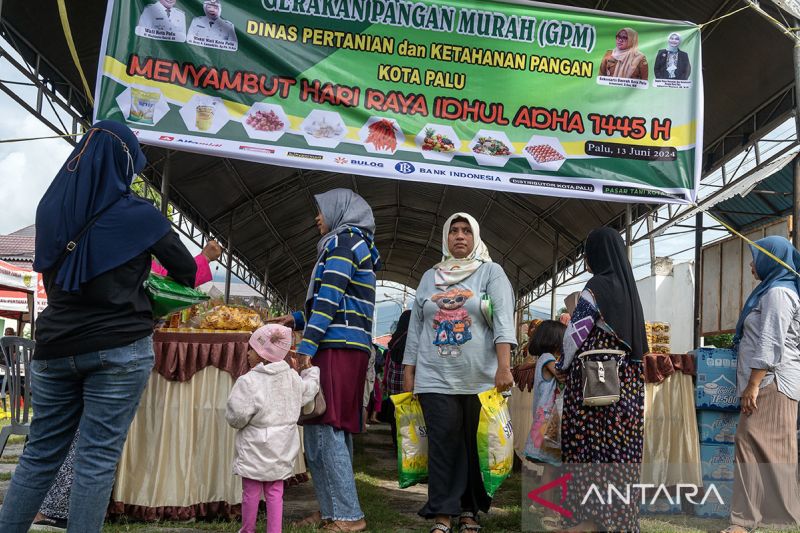 Gerakan pangan murah jelang Idul Adha di Palu