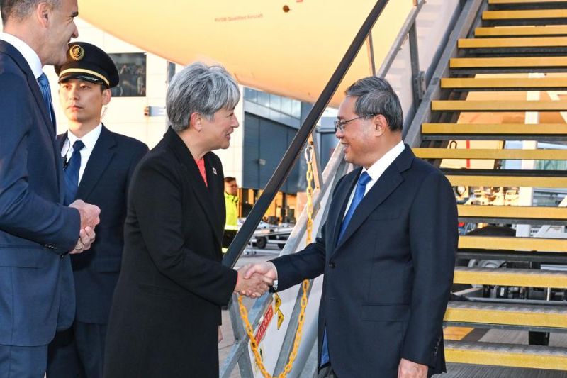 PM China tiba di Australia untuk kunjungan resmi