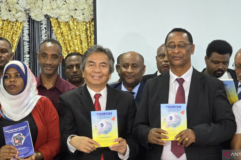 KBRI Addis Ababa, Uni Harambee luncurkan buku pariwisata dan media