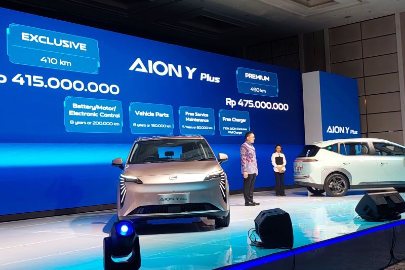 GAC Aion resmi luncurkan mobil listrik pertamanya di Indonesia