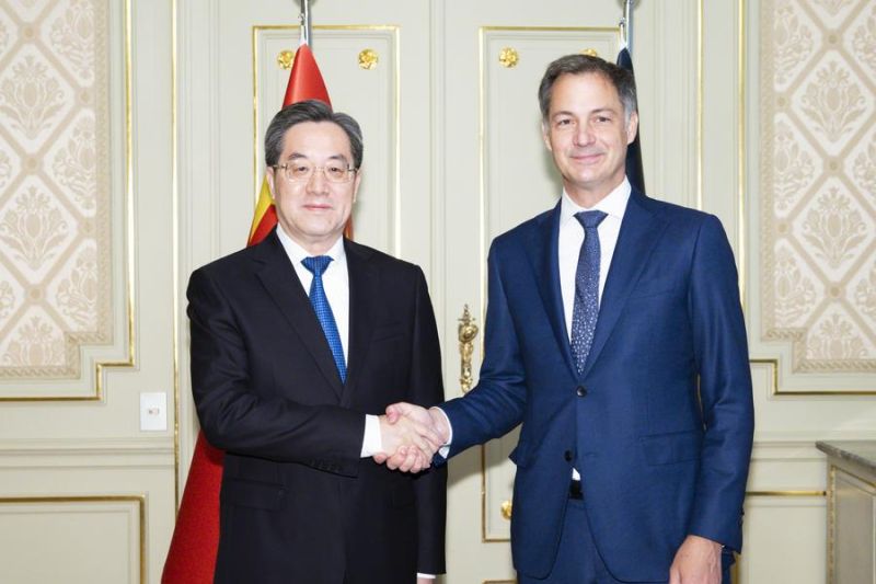 Pemimpin China dan Belgia gelar pertemuan untuk tingkatkan hubungan