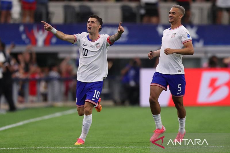 AS kalahkan Bolivia 2-0, Pulisic cetak gol dan assist