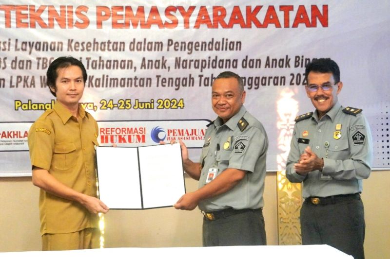 Kemenkumham komitmen wujudkan penyelenggaraan layanan kesehatan di pemasyarakatan