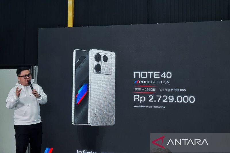 Infinix Note 40 Racing Edition meluncur, harga mulai dari RP2,7 jutaan