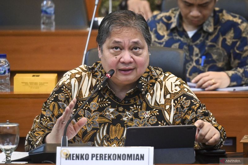 Airlangga: UU Cipta Kerja tingkatkan peringkat daya saing Indonesia