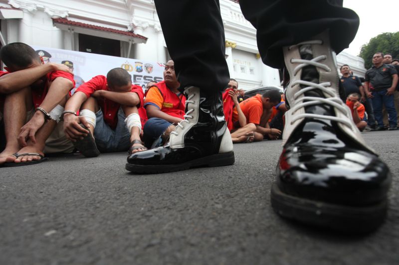 Polrestabes Surabaya tangkap 141 tersangka operasi Sikat Semeru2024
