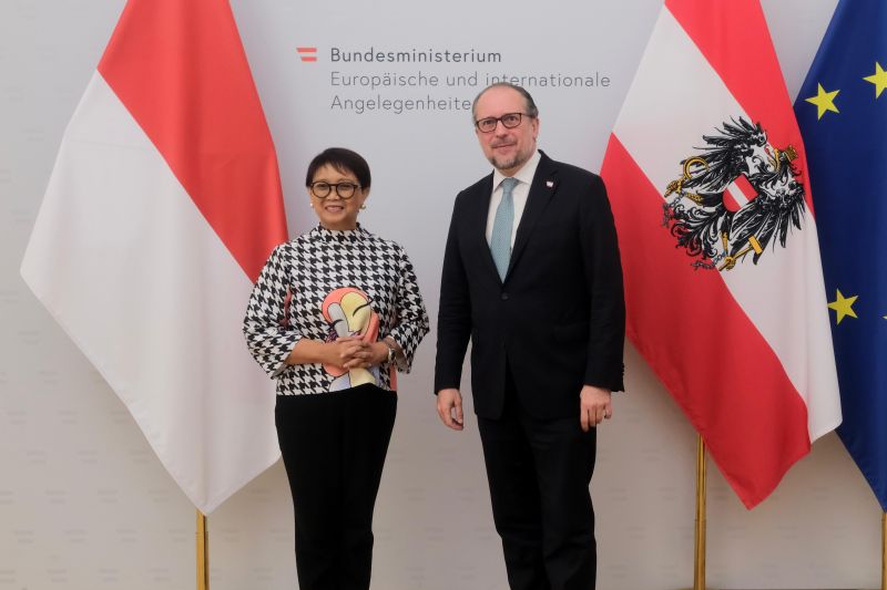Indonesia minta Austria pertimbangkan pengakuan Negara Palestina
