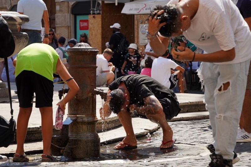 Gelombang panas landa 17 kota di Italia pekan ini