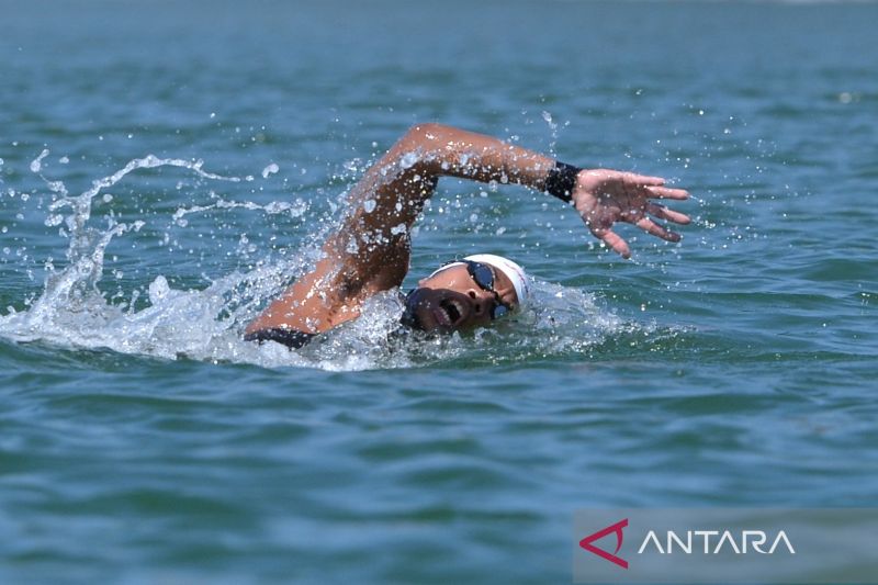 Atlet Indonesia tuntaskan lomba renang perairan terbuka WAC Singapura