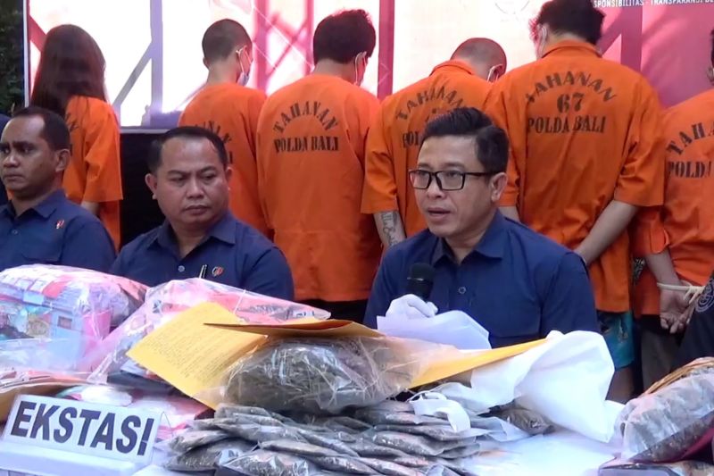 Polda Bali tangkap 147 tersangka narkoba senilai Rp3,2 miliar