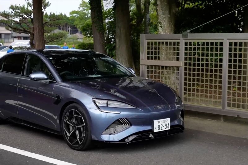 BYD luncurkan model EV ke-3 di Jepang