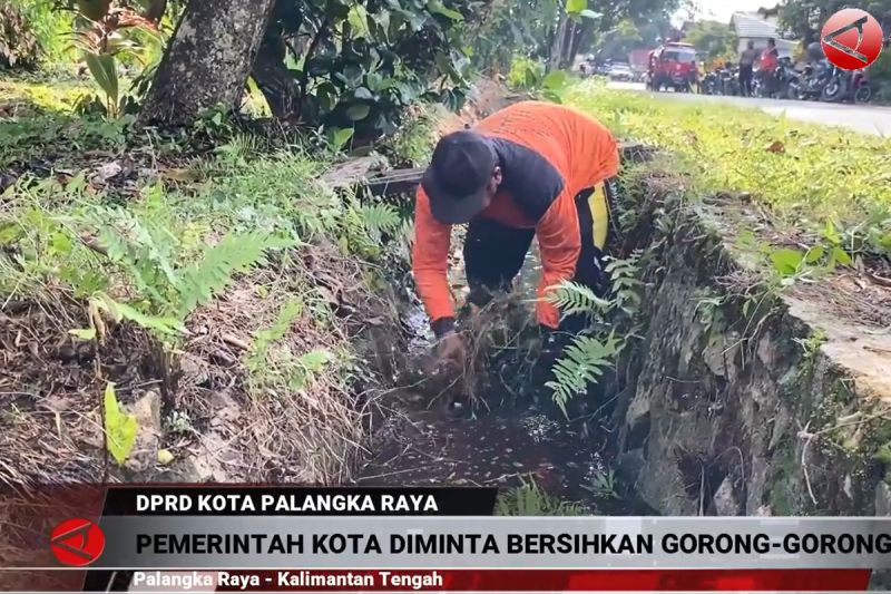 DPRD Palangka Raya minta pemkot bersihkan gorong-gorong