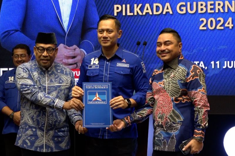 Duet Murad Ismail-BMW resmi diusung Demokrat maju Pilkada Maluku 2024