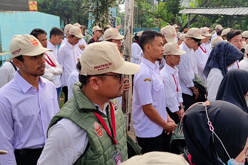 KPU Kota Serang gelar apel serentak tandai awal kerja 1.899 Pantarlih