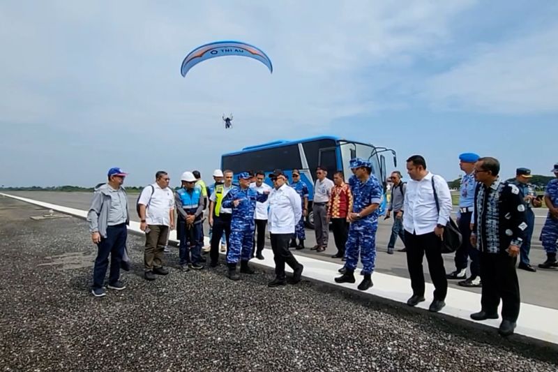 Pj Gubernur Aceh tinjau kesiapan venue PON XXI di Bandara Malikussaleh