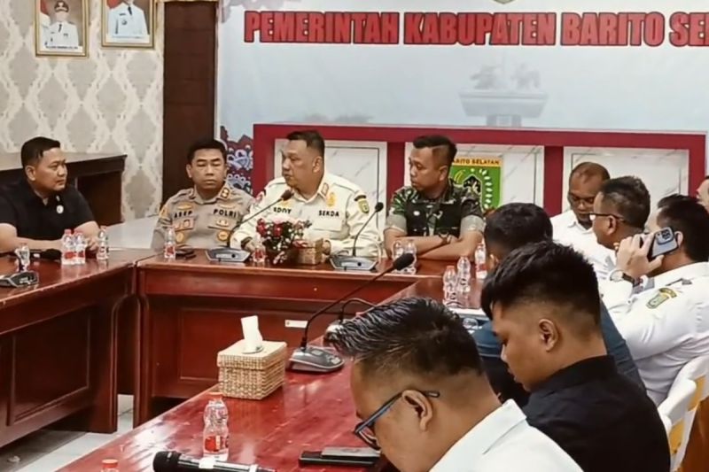 Pemkab mantapkan persiapan sambut kunjungan presiden di Barito Selatan