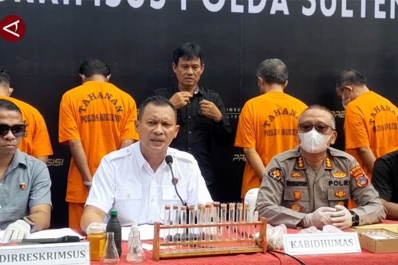 Polisi tangkap dua WNA China pelaku penambangan ilegal di Palu