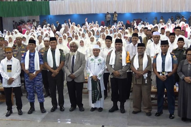 Polda Papua gelar Tabligh Akbar ciptakan pilkada damai