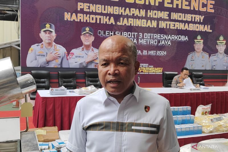 Polisi tangkap kurir 72 kg sabu di Tangerang