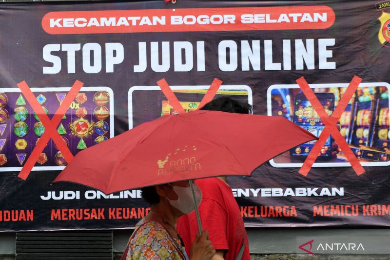 Kecamatan Bogor Selatan rangking 1 total transaksi judi online di Indonesia senilai Rp349 miliar