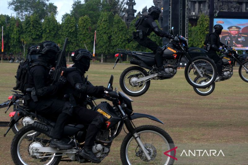 Peringatan Hari Bhayangkara ke-78 di Bali