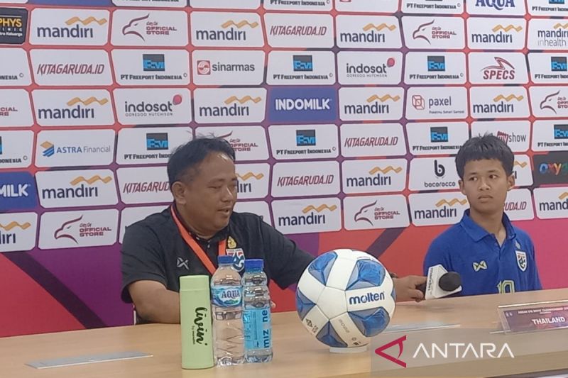 Pelatih Timnas U-16 Thailand sebut laga final AFF tidak mudah