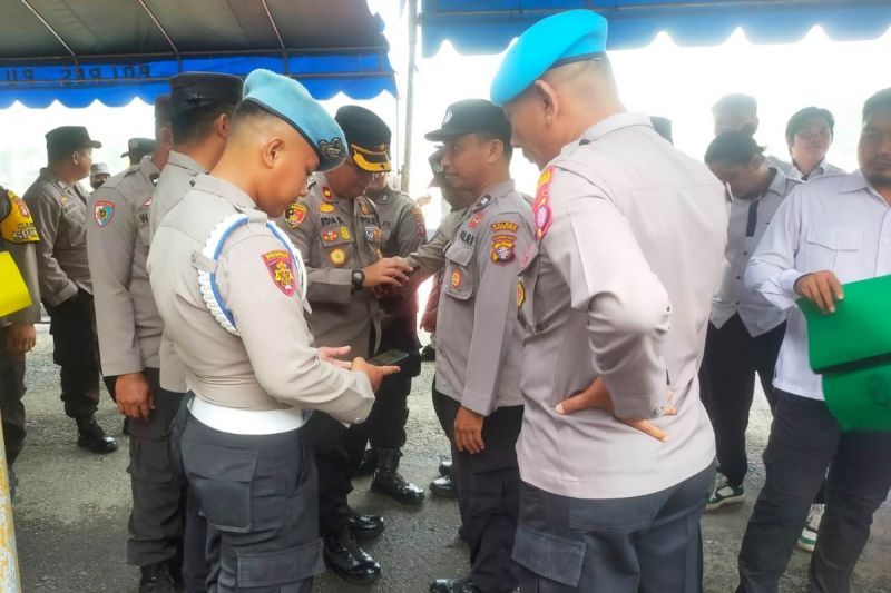 Polres Pulang Pisau periksa ponsel personel pastikan tidak ada aplikasi judol