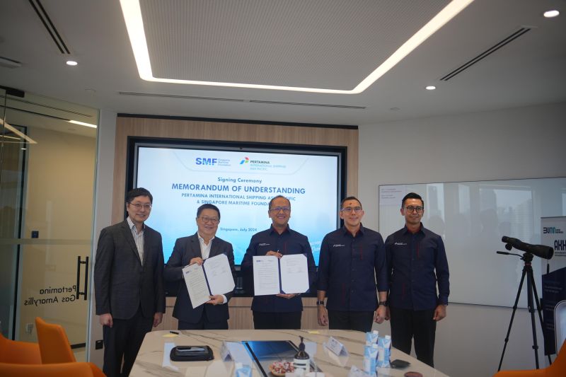 PIS AP teken kerja sama dengan Singapore Maritime Foundation