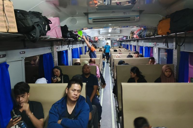 KAI Sumut berangkatkan 146 ribu penumpang selama libur sekolah