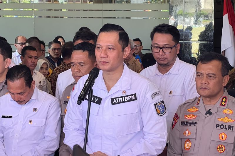 Menteri AHY ungkap kasus mafia tanah terbesar senilai Rp3,41 triliun