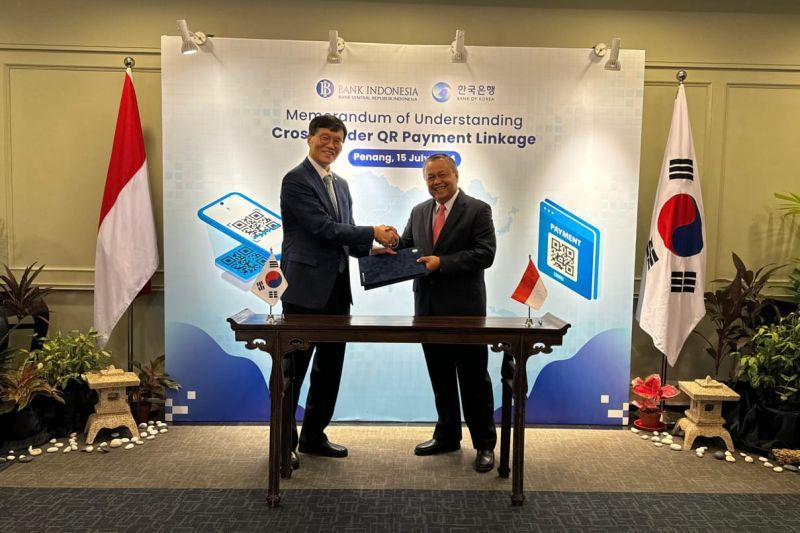 Indonesia dan Korea Selatan hubungkan QR Code pembayaran antarnegara