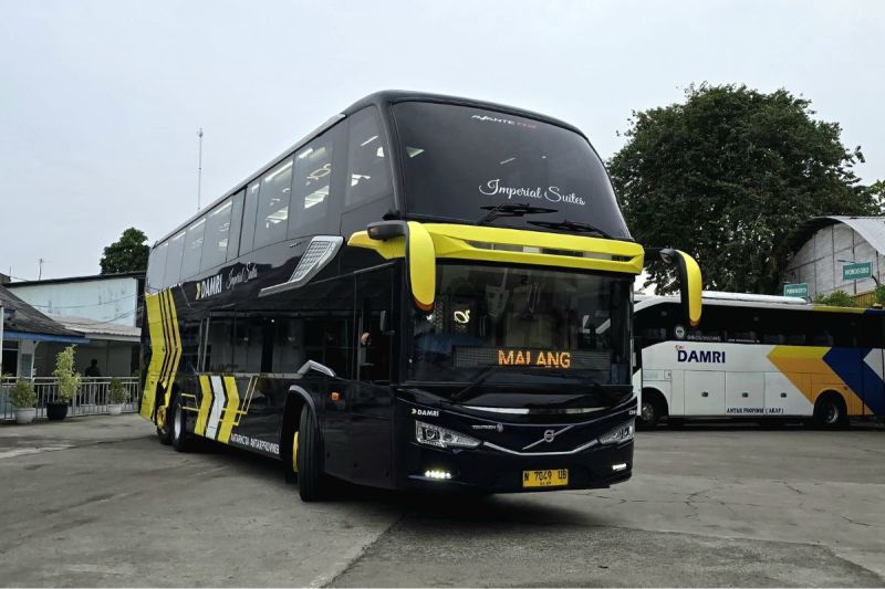 Beberapa keunggulan bus double decker Imperial Suites DAMRI