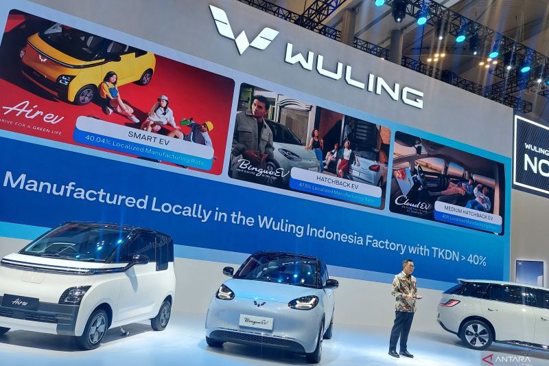 Wuling kuasai 52 persen pasar mobil listrik di Indonesia
