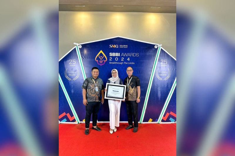 Panasonic Gobel bawa pulang penghargaan merek AC terbaik di SBBI Award 2024