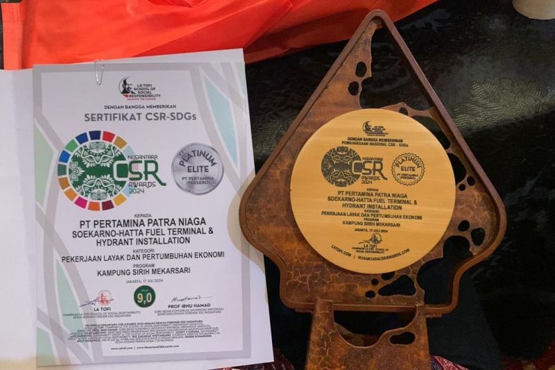 Pertamina Patra Niaga SHAFTHI raih penghargaan Nusantara CSR Awards