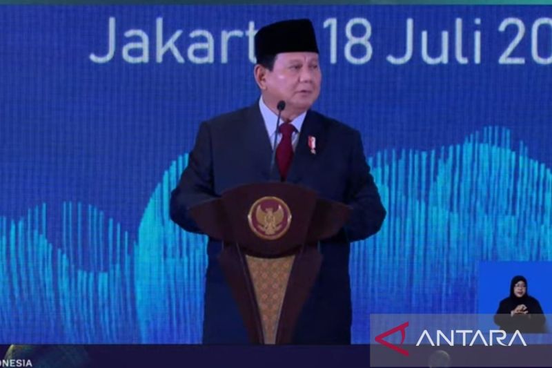 Prabowo tetap optimistis pertumbuhan ekonomi RI bisa mencapai 8 persen