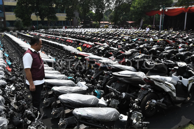 Rilis kasus penipuan dan penadahan motor jaringan internasional