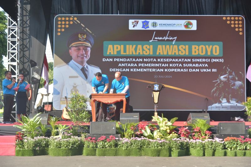 Surabaya luncurkan Awasi Boyo jaga keberlangsungan ekosistem koperasi