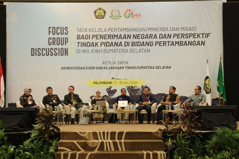 Kementerian ESDM dukung Kejati Sumsel tegakkan hukum pertambangan