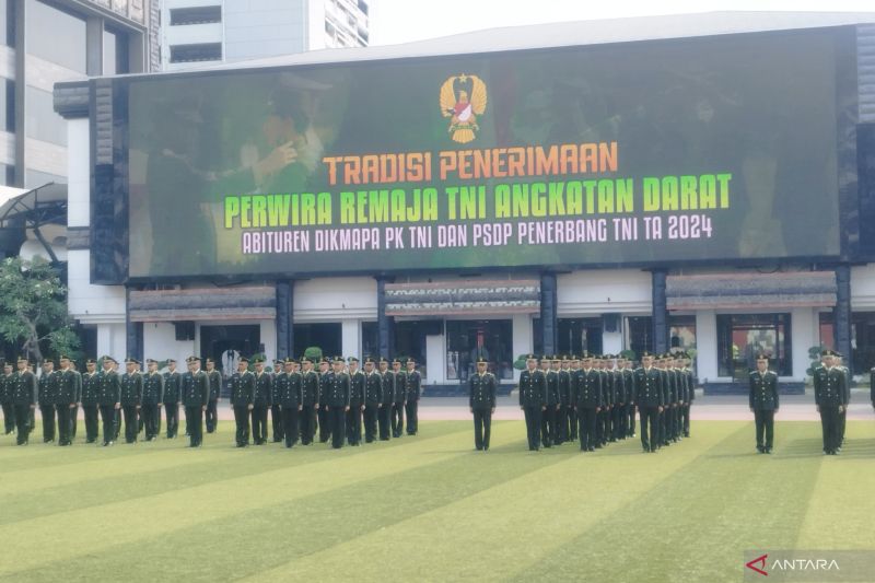 Kasad minta perwira karir baru dilantik tak mudah marahi bawahan