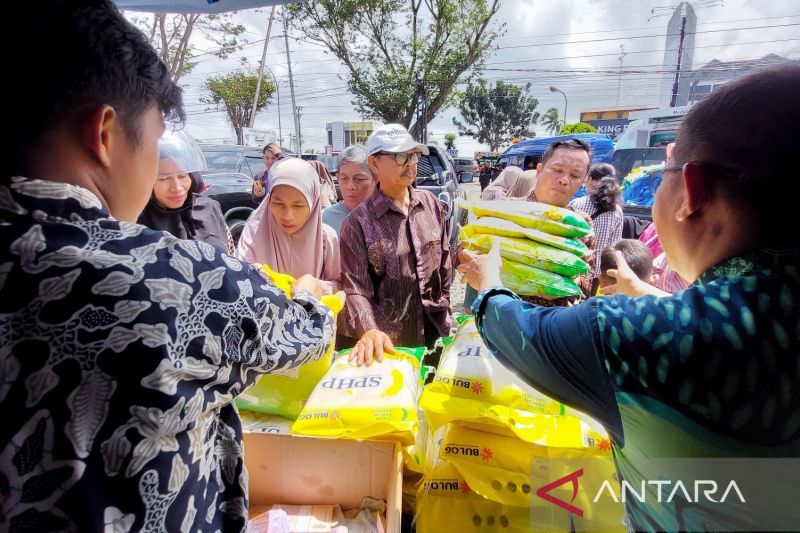 Pemprov Bengkulu gelar pasar murah di sembilan lokasi tekan inflasi 