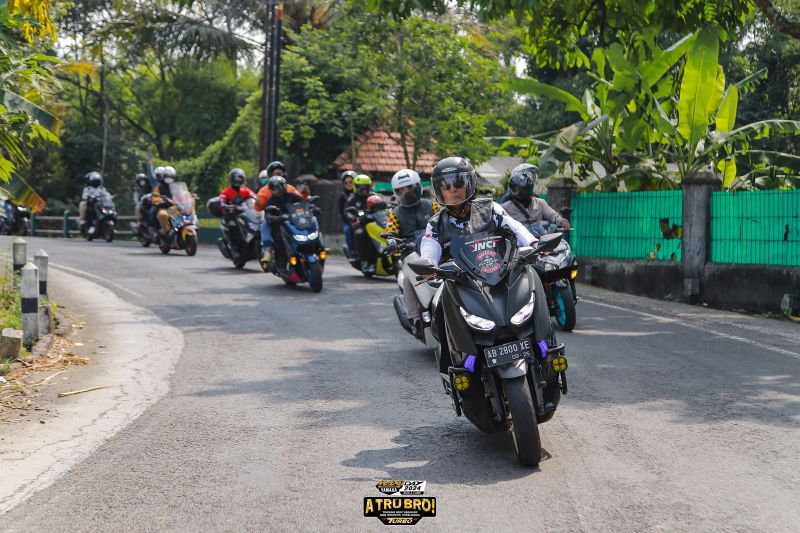 Maxi Yamaha Day 2024 di Prambanan diikuti 1.500 lebih pengendara motor