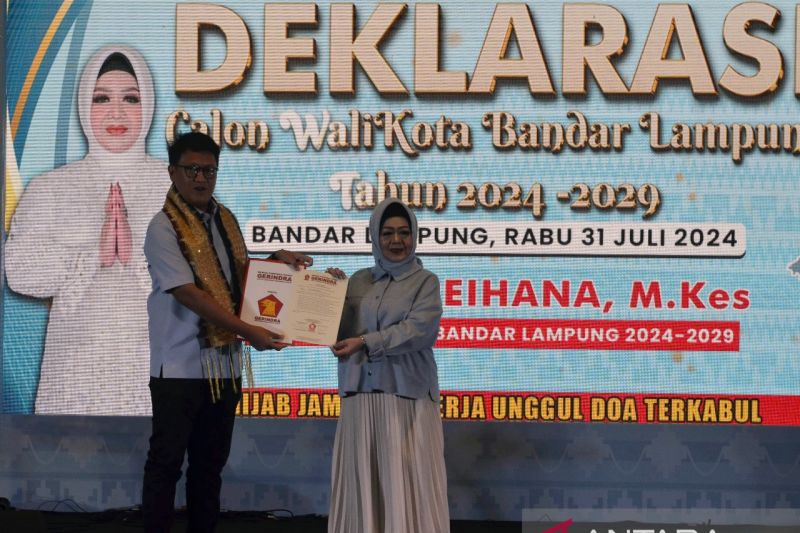 Deklarasi bakal calon wali kota Bandarlampung