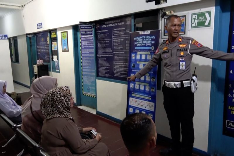 Polresta Padang sosialisasikan pengurusan SIM dengan BPJS Kesehatan