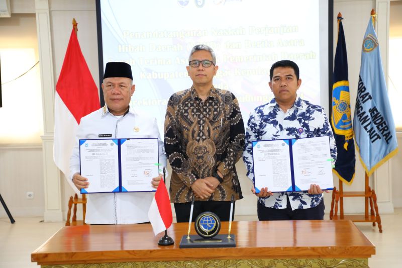 Kemenhub terima hibah tanah untuk bangun Pelabuhan Salakan